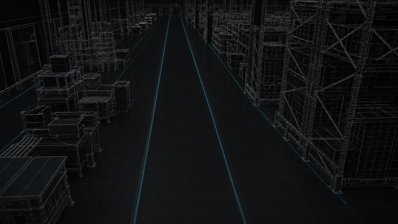 Technical model view on a handheld device