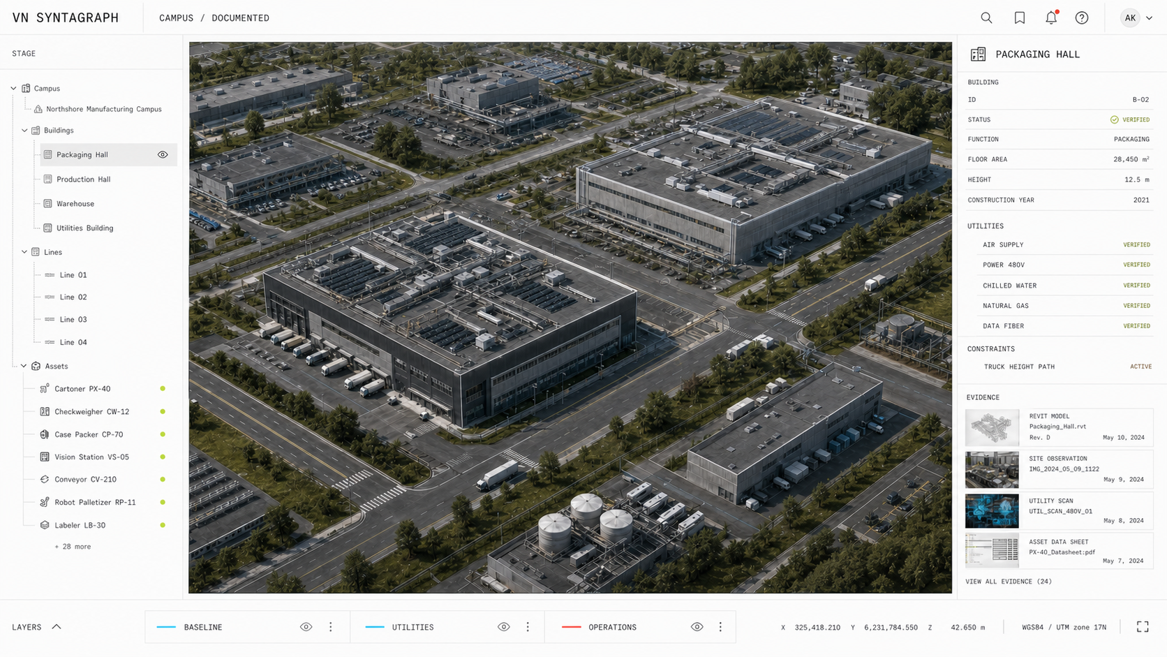 Documented Northshore manufacturing campus